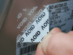 Security labels have low to high security details